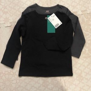 Pack of 2 H&M kids long sleeve tees